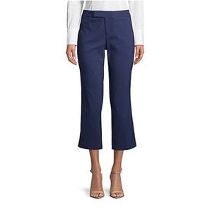 Lord and Taylor Petite Cropped Wide Leg Pants